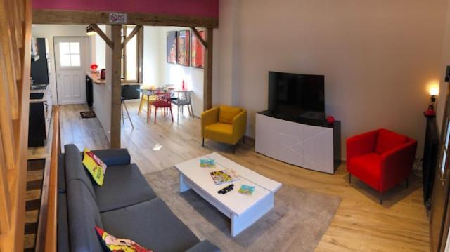 Maison Avec Garage Pop' Appart' ล็อง ภายนอก รูปภาพ